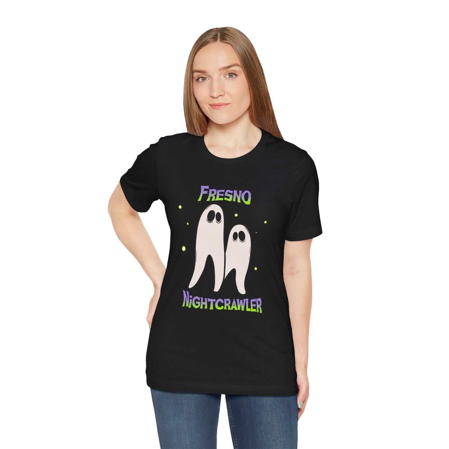 Fresno Nightcrawlers T-shirt, Hand Drawn Cryptid Tee