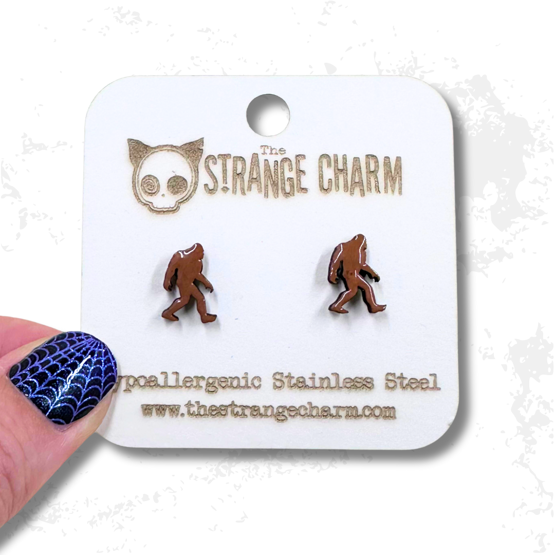 STRANGE CHARM - Bigfoot Stud Earrings