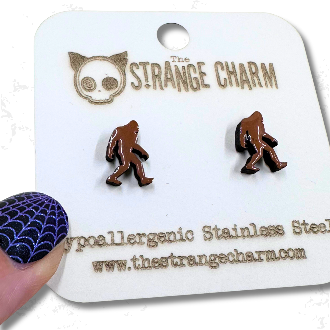 STRANGE CHARM - Bigfoot Stud Earrings