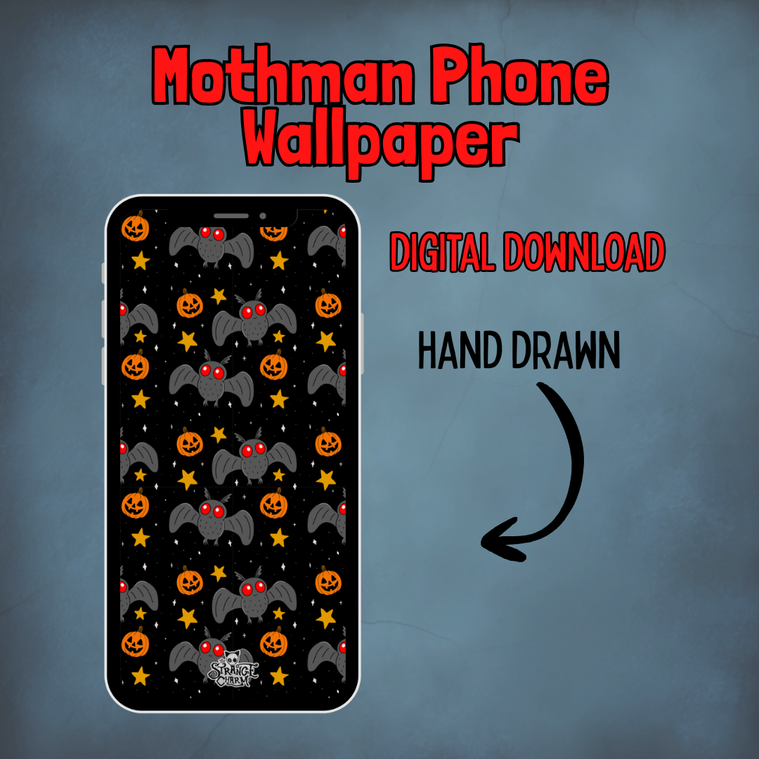 Mothman Phone Wallpaper