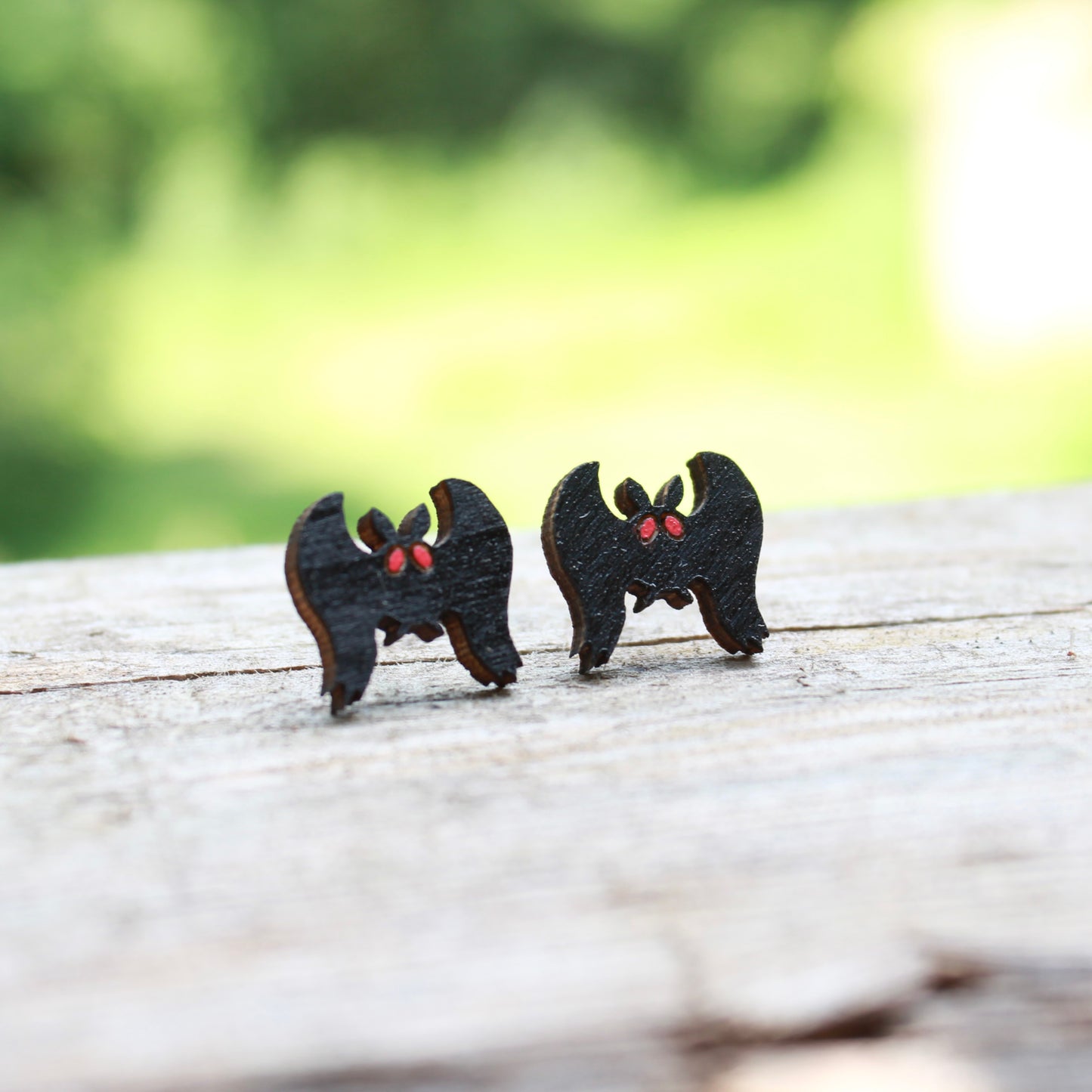 STRANGE CHARM - Mothman Stud Earrings