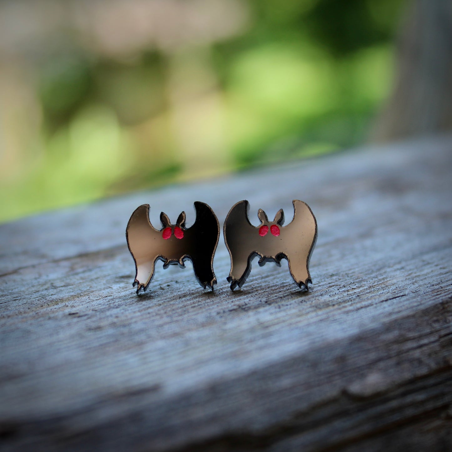 Mothman Acrylic Stud Earrings