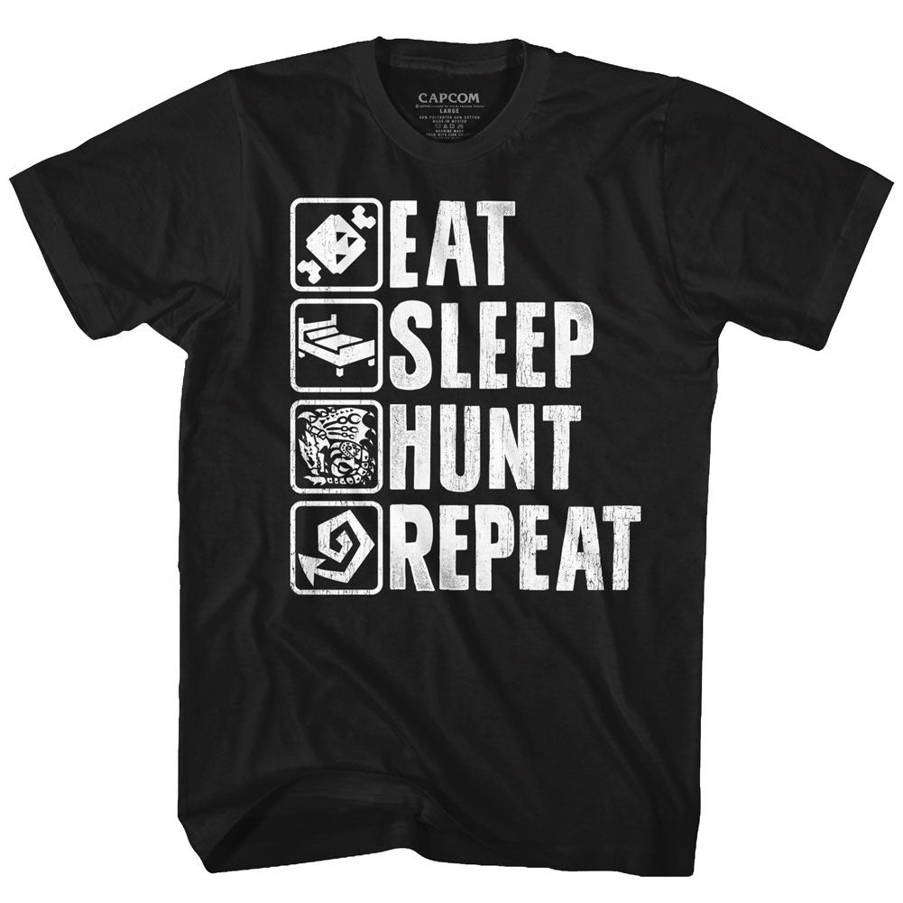 MONSTER HUNTER - T Shirt REPEAT
