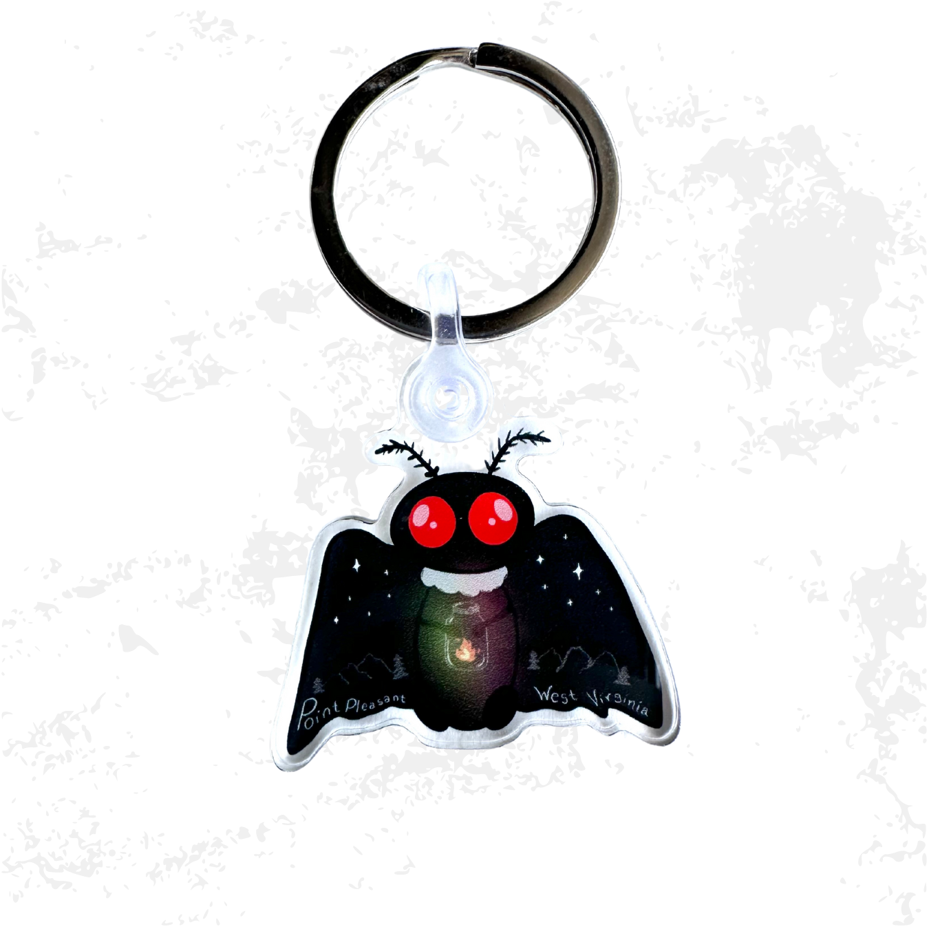 STRANGE CHARM - Mothman Acrylic Keychain