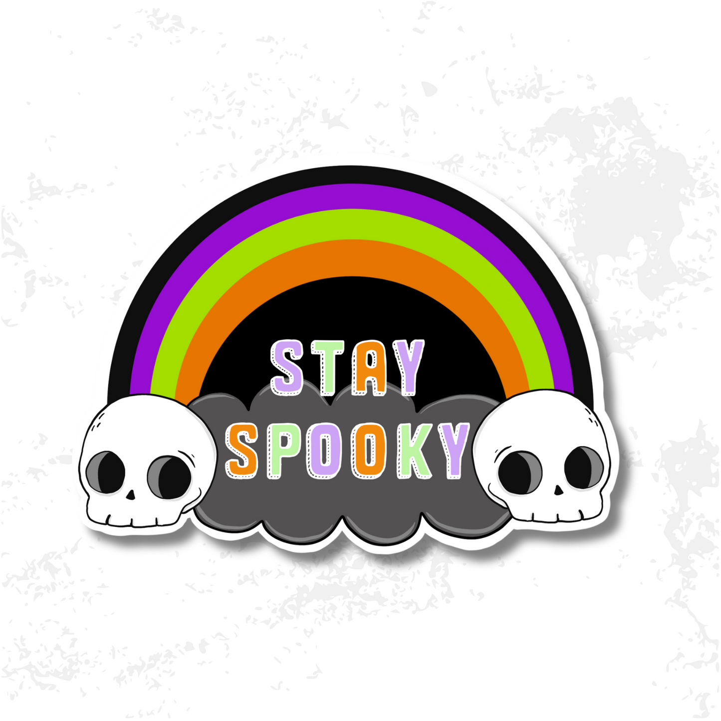 STRANGE CHARM - Stay Spooky Rainbow Sticker