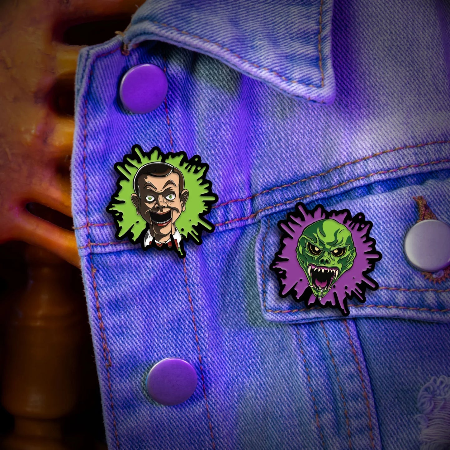 GOOSEBUMPS - Slappy the Dummy Enamel Pin