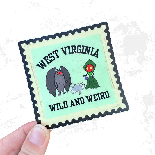 Wild and Weird Stamp Sticker