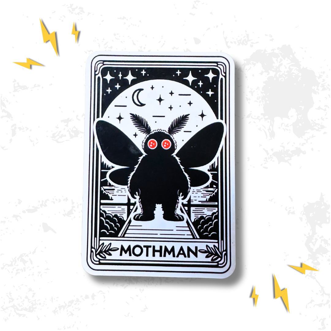 Mothman Tarot Card Magnet