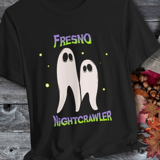 Fresno Nightcrawlers T-shirt, Hand Drawn Cryptid Tee