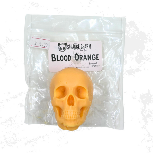 Blood Orange Skull Wax Melt