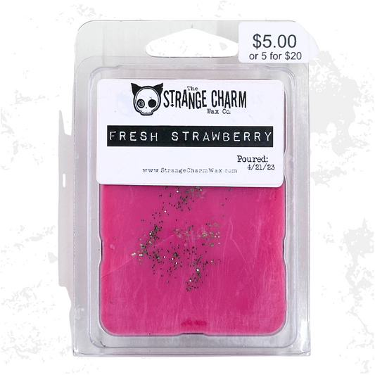 STRANGE CHARM WAX - Fresh Strawberries Clamshell