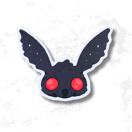 Mothman Head Sticker