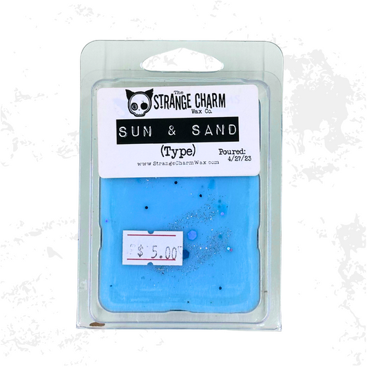 STRANGE CHARM WAX - Sun & Sand Type Wax Melt