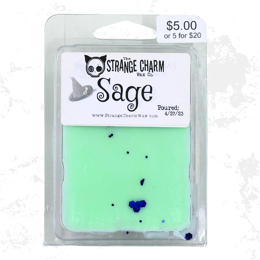 STRANGE CHARM WAX - Sage Clamshell