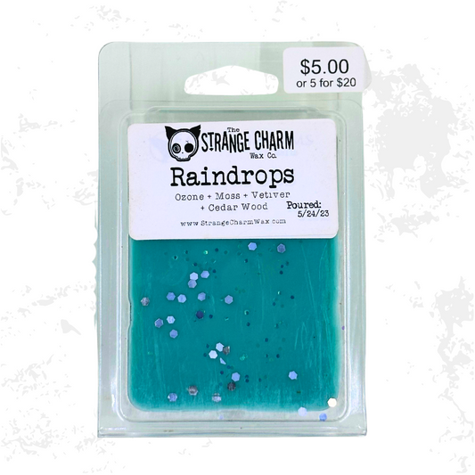 STRANGE CHARM WAX - Raindrops Wax Melt