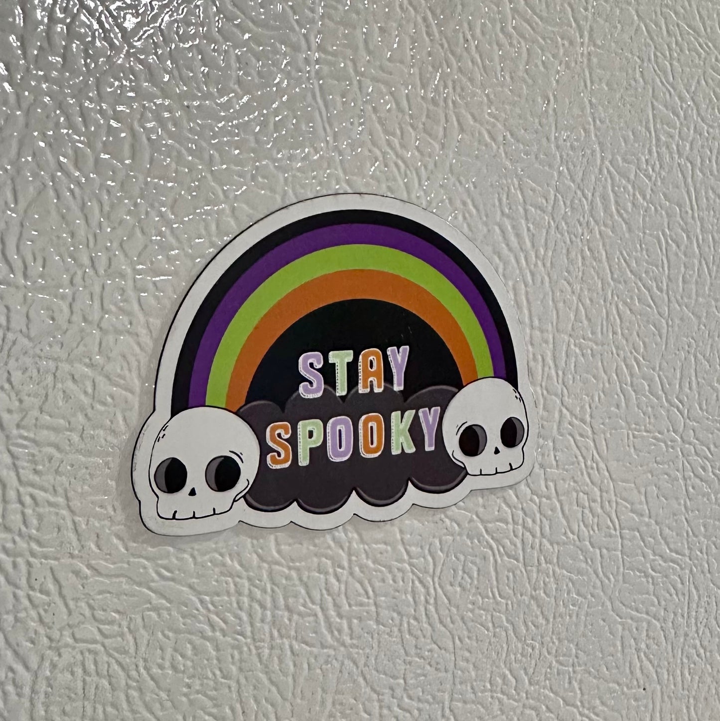 STRANGE CHARM - Stay Spooky Rainbow Magnet