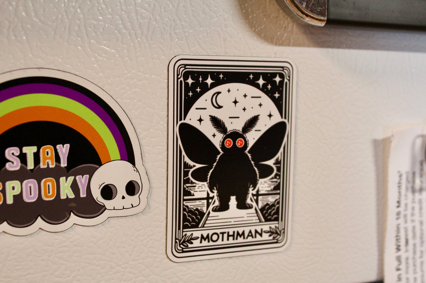 Mothman Tarot Card Magnet