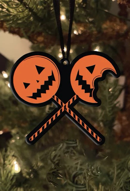 HOLIDAY HORRORS - TRICK 'R TREAT SAM LOLLIPOP METAL ORNAMENT