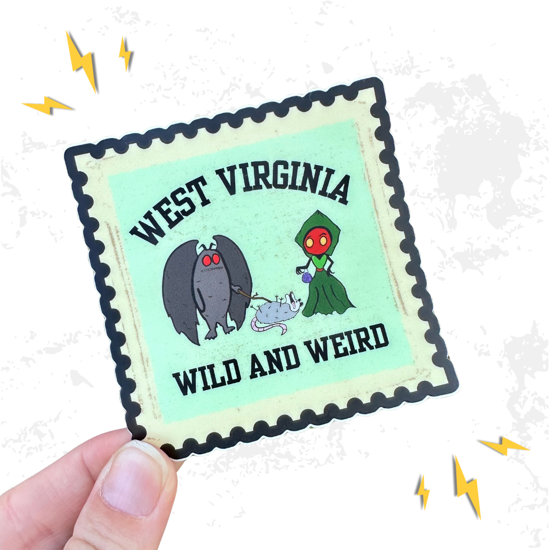 Wild and Weird WV Stamp Magnet